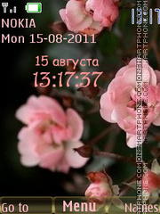 Apple tree blossom tema screenshot