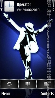 Michael Jackson Black Or White tema screenshot