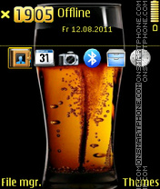 Capture d'écran Beer 05 thème