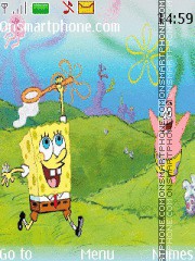 Скриншот темы Sponge pop