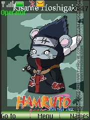 Скриншот темы Hamruto Naruto by Mimiko