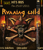 Скриншот темы Running Wild