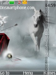 White Horse 02 theme screenshot