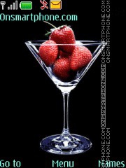 Strawberry Cocktail theme screenshot