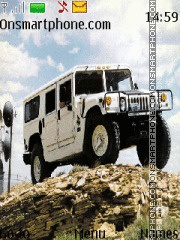 Скриншот темы Hummer H 1 Vagon By Space 95