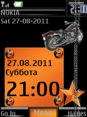 Harley Davidson W By ROMB39 es el tema de pantalla