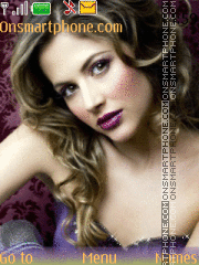 Capture d'écran Purple Glamour thème