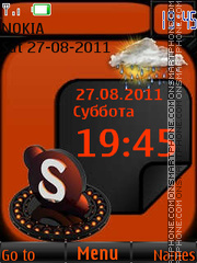 Skype By ROMB39 es el tema de pantalla