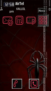 Spider by Kallol es el tema de pantalla