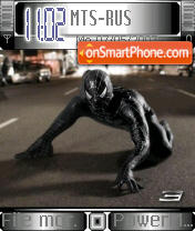 Скриншот темы Spiderman3 03