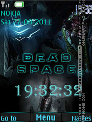 Скриншот темы Dead Space 2