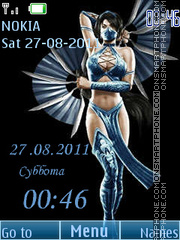 Скриншот темы Kitana