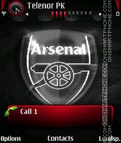 Arsenal theme screenshot