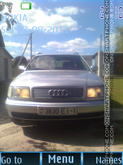 Audi tema screenshot