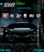 Lamborghini 12 theme screenshot