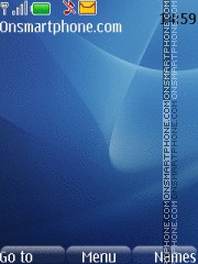 Blue Icons Theme-Screenshot