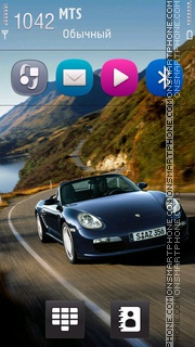 Capture d'écran Porsche With Anna Icons thème