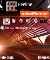 Exit 01 theme screenshot