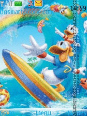 Donald Duck 18 tema screenshot
