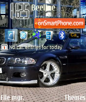 BMW M3 01 theme screenshot