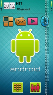 Android Theme 02 tema screenshot