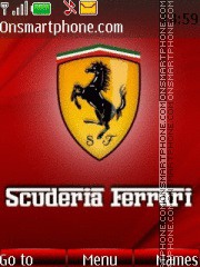 Skuderia Ferrari 01 Theme-Screenshot