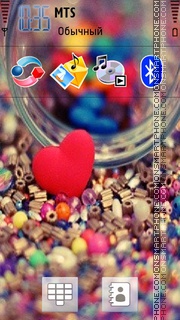 Heart 20 tema screenshot