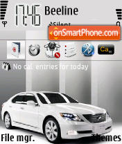 Lexus LS600h theme screenshot