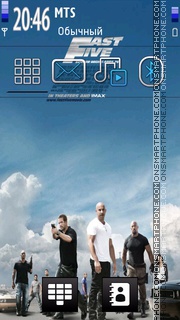 Fast Five 05 theme screenshot