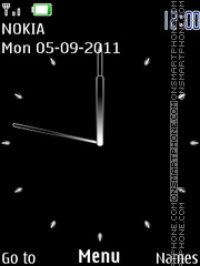 Dark Clock Theme-Screenshot