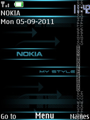 My Style Nokia es el tema de pantalla