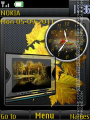 Autumn in the Schedule By ROMB39 tema screenshot