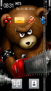 Bad Bear theme screenshot
