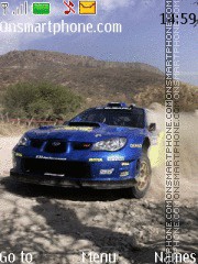 Subaru Impreza WRX Rally By Space 95 es el tema de pantalla