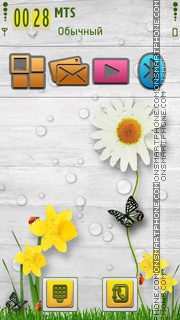 Spring Time 01 tema screenshot