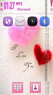 I Love You 43 tema screenshot