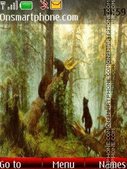 Скриншот темы I.Shishkin