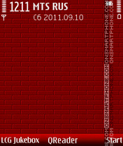 Red-White tema screenshot