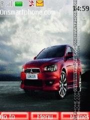 Скриншот темы Mitsubishi lancer x