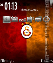 Galatasaray 1912 theme screenshot