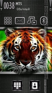 Скриншот темы Tiger 44