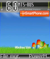 Vista Grass tema screenshot