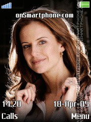 Kelly Preston I. theme screenshot