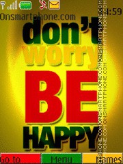 Be Happy 07 es el tema de pantalla