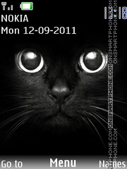 Black Cat 10 theme screenshot