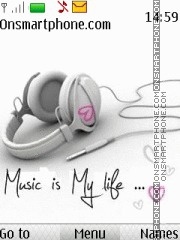 Music Is My Life 05 tema screenshot