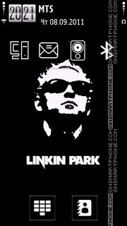 Linkin Park 5808 theme screenshot
