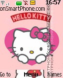 Hello Kitty theme screenshot