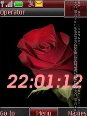 Roses 12 pict swf tema screenshot