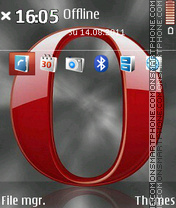 Capture d'écran Opera 07 thème